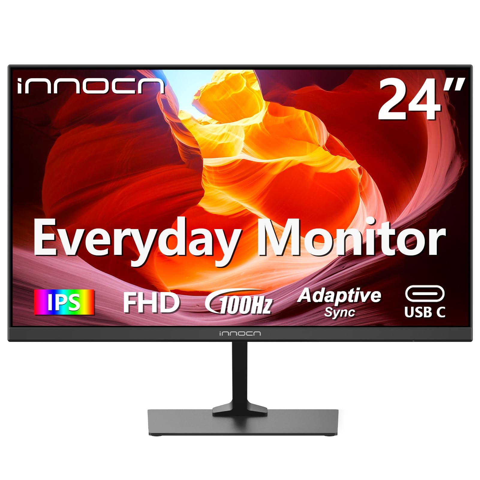 Amazon.com: INNOCN 24 Inch 1920 x 1080p 100Hz IPS PC Monitor, USB